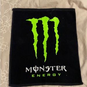 Monster energy work out towel/stickers